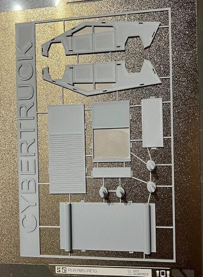 3D CRAFT Scale Model DIY Assembly Kit, 3D Printed Parts, White - Image 2